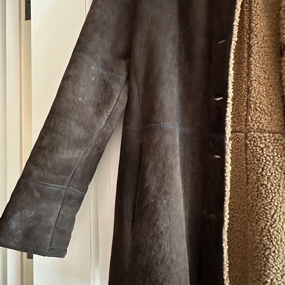 Audrey Talbott Suede Jacket Size Small - image 3